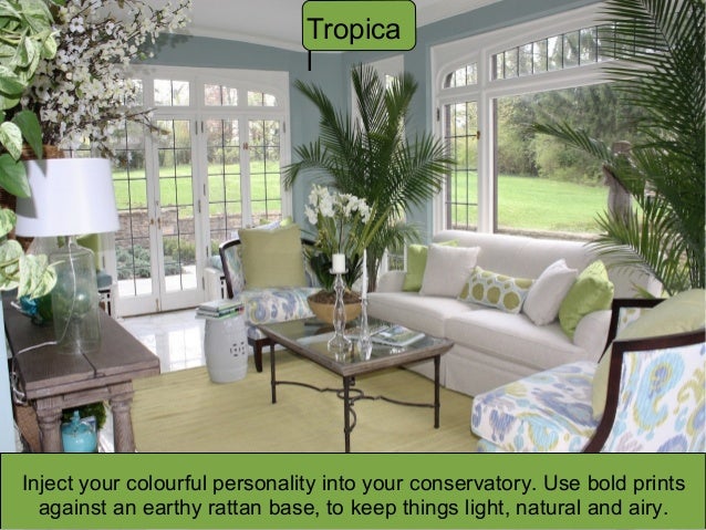 Perfect Themes of Interior Design for Conservatory